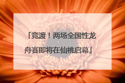 竞渡！两场全国性龙舟赛即将在仙桃启幕