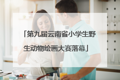 第九届云南省小学生野生动物绘画大赛落幕