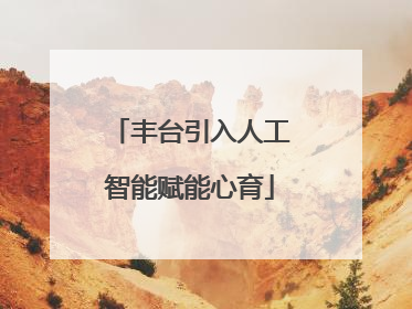 丰台引入人工智能赋能心育