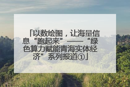 以数绘图，让海量信息“跑起来”——“绿色算力赋能青海实体经济”系列报道①