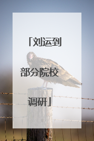 刘运到部分院校调研
