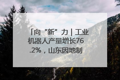 向“新”力｜工业机器人产量增长76.2%，山东因地制宜发展新质生产力