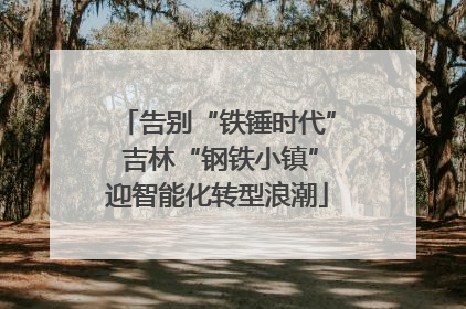 告别“铁锤时代” 吉林“钢铁小镇”迎智能化转型浪潮