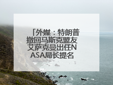 外媒：特朗普撤回马斯克盟友艾萨克曼出任NASA局长提名，马斯克失望