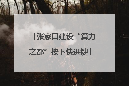 张家口建设“算力之都”按下快进键
