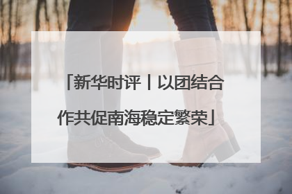 新华时评丨以团结合作共促南海稳定繁荣