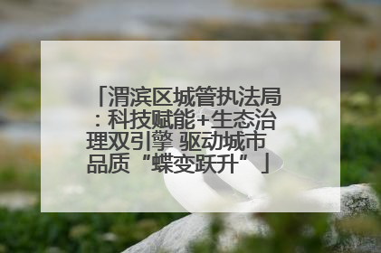 渭滨区城管执法局：科技赋能+生态治理双引擎 驱动城市品质“蝶变跃升”
