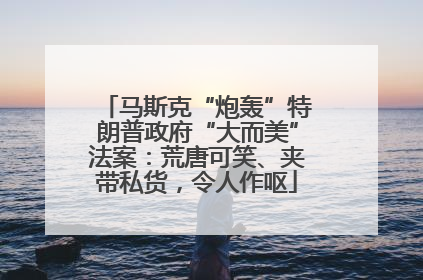 马斯克“炮轰”特朗普政府“大而美”法案：荒唐可笑、夹带私货，令人作呕